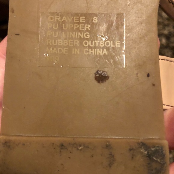 Madden Girl Nude Size 8 Sandals - Picture 4 of 9